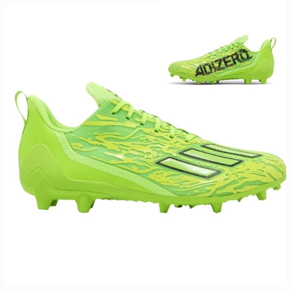 adidas Other - Adidas Adizero 12.0 Sun Poison Green' Men's American Football Boots IG7216